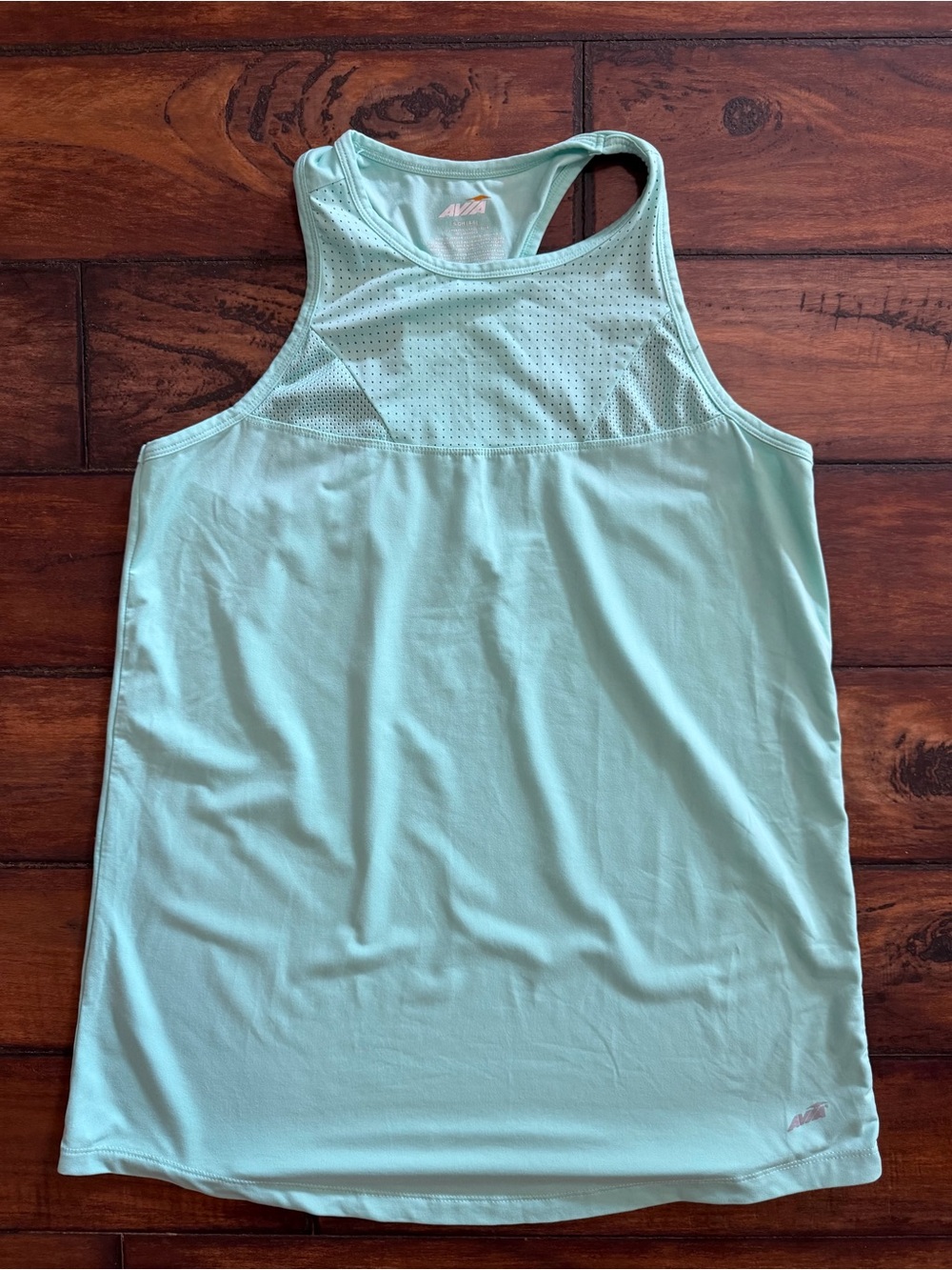 Avia Lije New Mint Green Racerback Athletic Tank Top